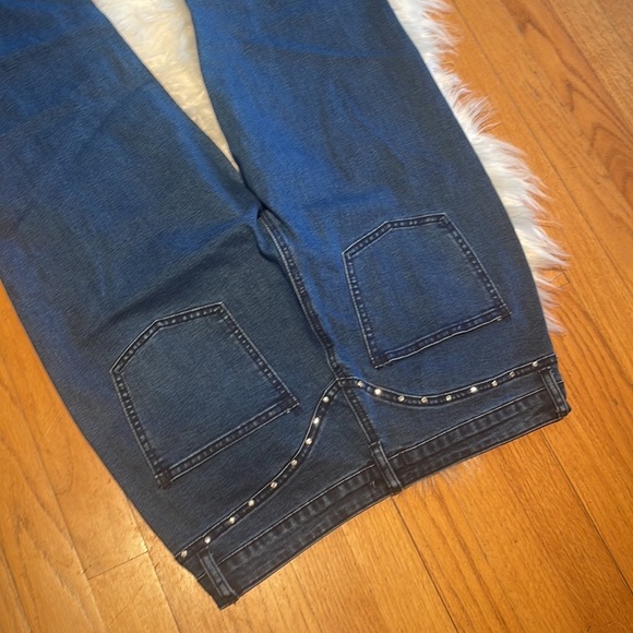 Princess Polly Studded Flare Jeans - Picture 8 of 10